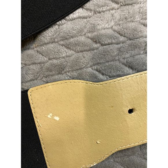 Express Gray Snake Print Elastic Stretch Belt - Size S/M - Picture 3 of 6